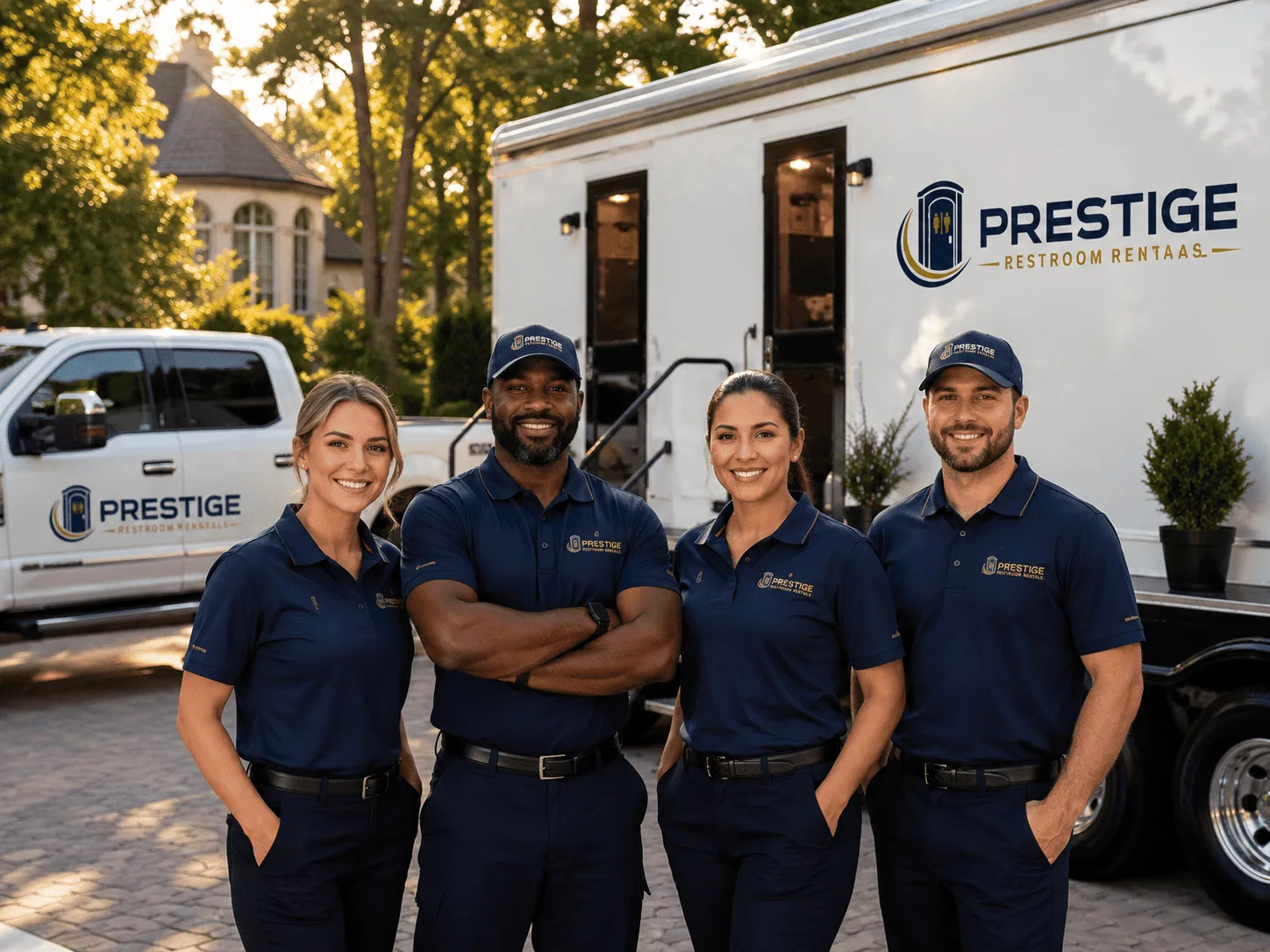 Trusted Luxury Portable Restrooms company in Eva, TN